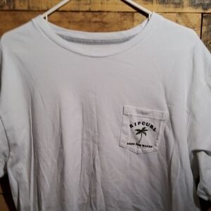Rip Curl White Long Sleeve Tee